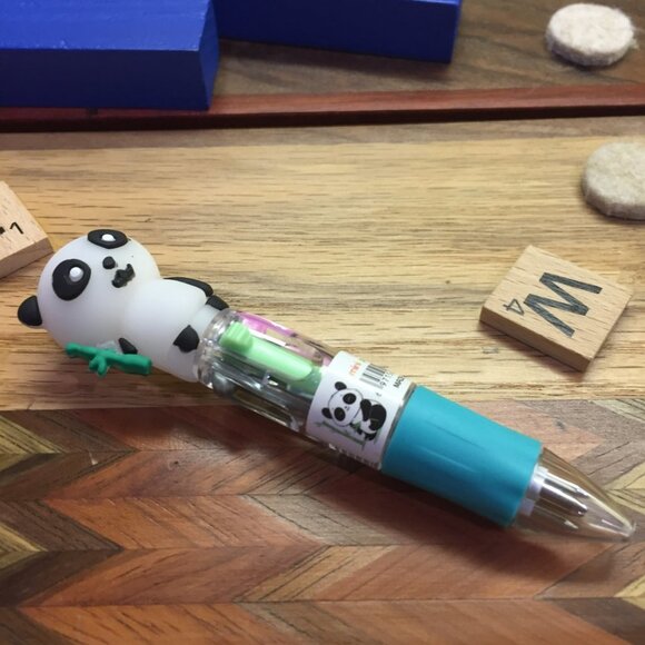 Blue Panda Multi Colored Ballpoint Pen - Picture 4 of 4